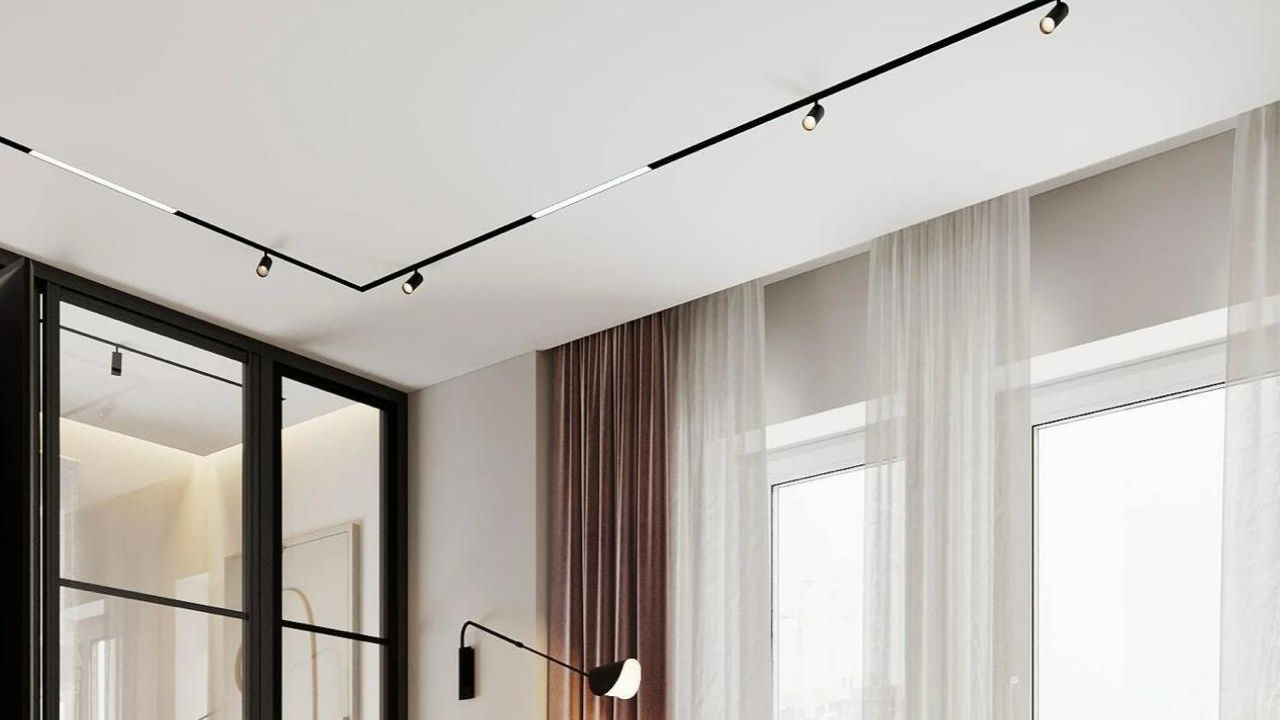 Фото Архитектура света: бесшовный парящий потолок для мультифункциональной гостиной - 4